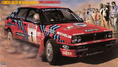 Hasegawa Rally car